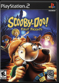 Scooby-Doo First Frights Playstation 2 US box art